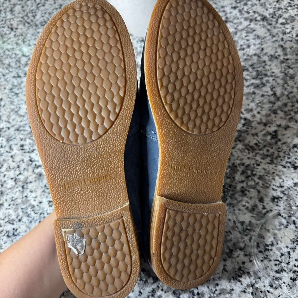 HP By Hushpuppies Women's Blue Moyen Flats Size 8.5 - Picture 7 of 9